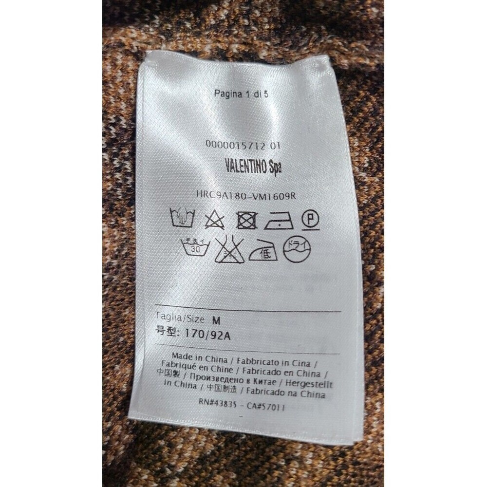 RED VALENTINO Leopard Print Long Sleeve Sweater Dress Women's M Wool Silk Blend - Picture 9 of 13
